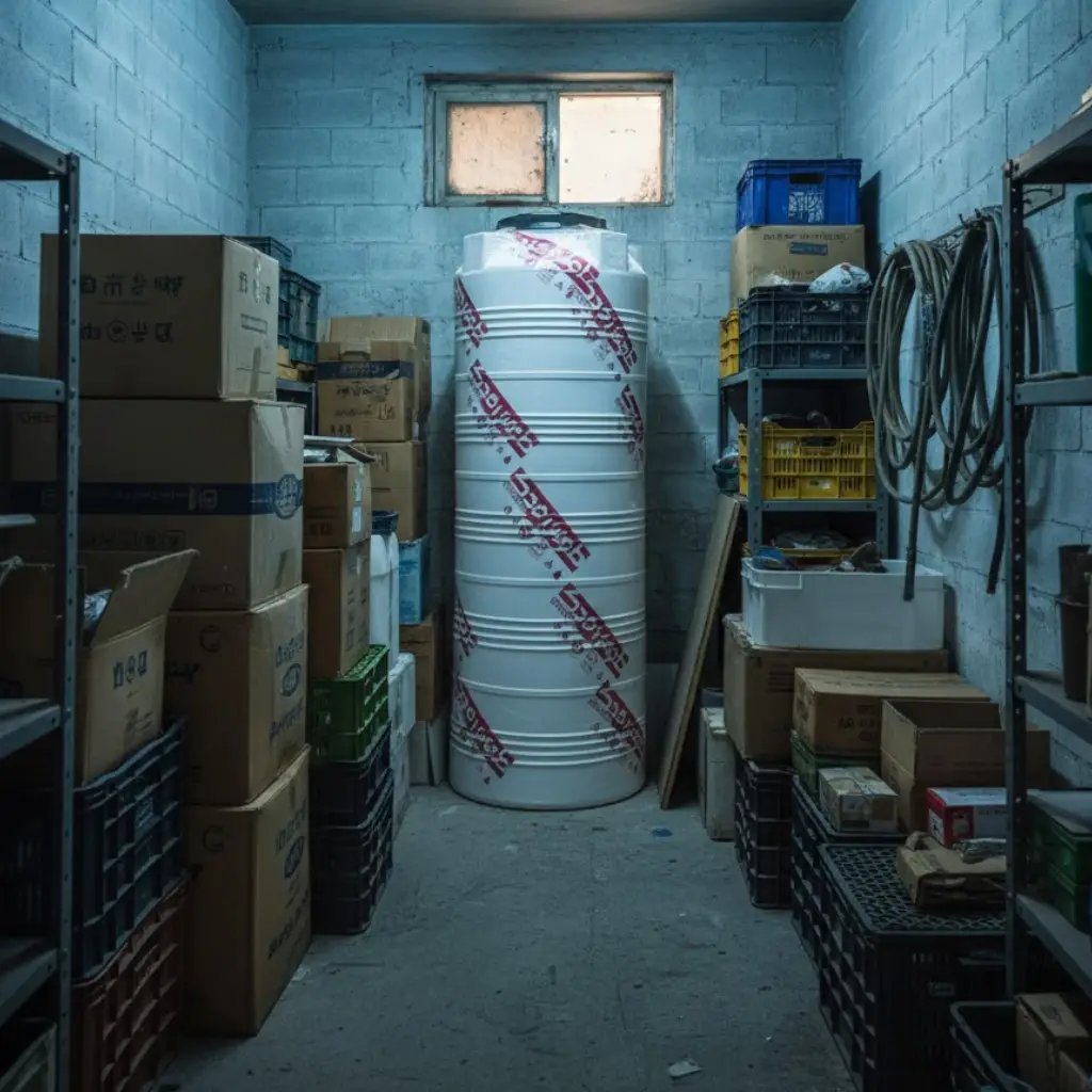 مخزن آب پلی اتیلن عمودی چیست؟ کاربردها و مزایا