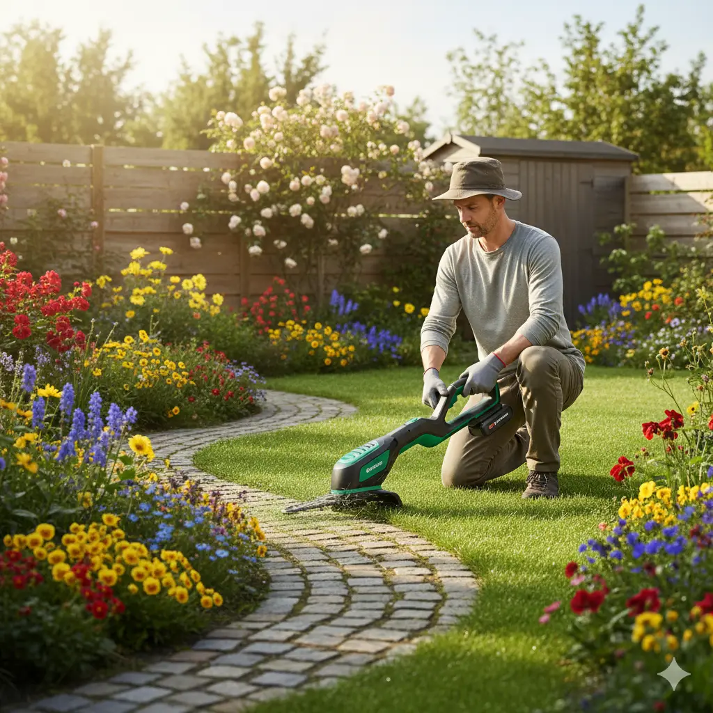 بهترین علف زن برای باغچه و چمن کوچک